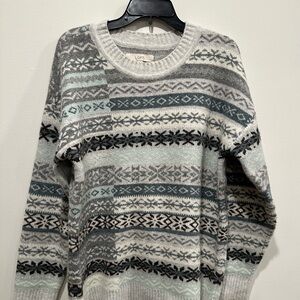 Women’s size Large multicolored cardigan